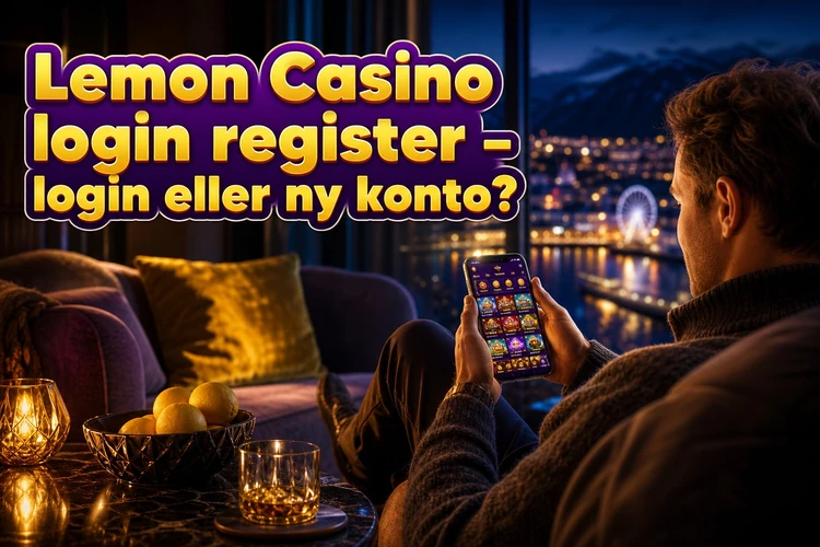 Lemon Casino login register - login eller ny konto?